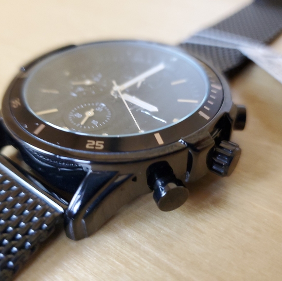 Marc Anthony Quartz Watch Mineral Crystal 43mm - Picture 5 of 10